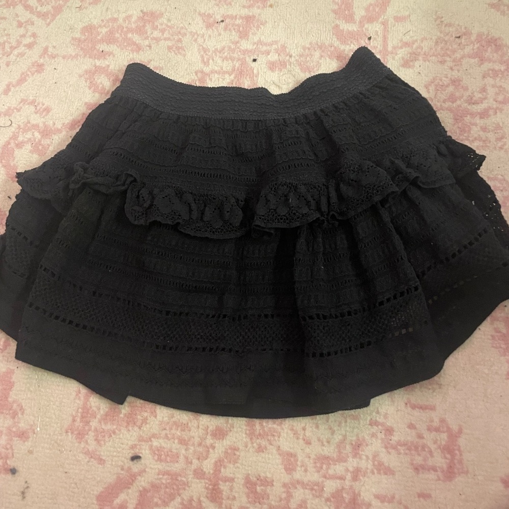 Black Flowy Skirt